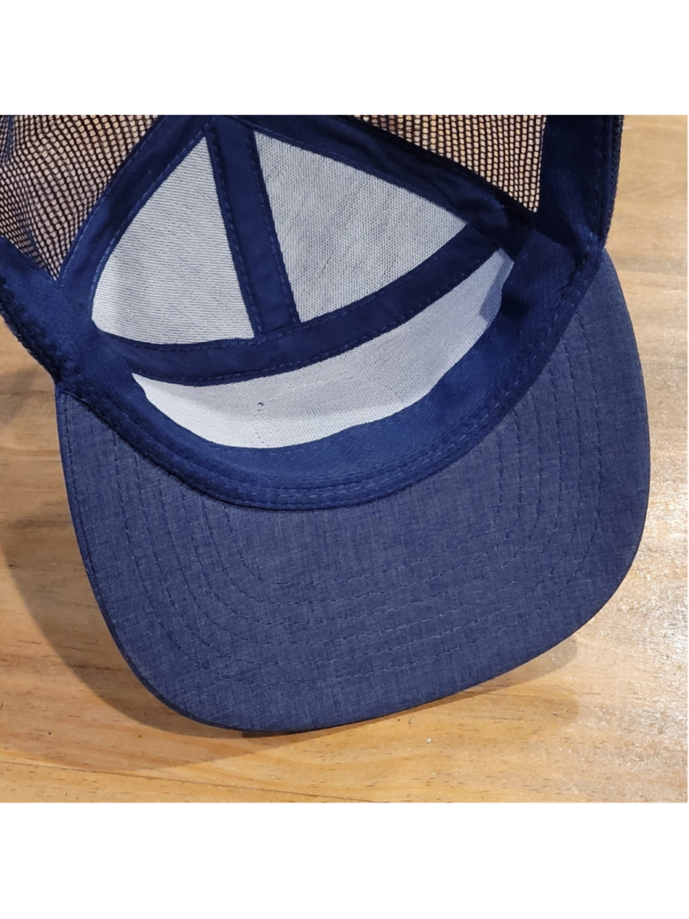 Live Forever Golf Panel Hat Snapback Blue Patch Mesh Back One Size Golfer LFG - Picture 7 of 9